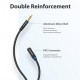 Cable Vention Audio 3.5 mm M - 3.5 mm F, 1m, Black (BHBBF)