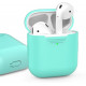 Классический Силиконовый чехол AhaStyle для Apple AirPods Mint green (AHA-01020-MGR) Классический Силиконовый чехол AhaStyle для Apple AirPods Mint green (AHA-01020-MGR)