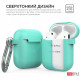 Classic Silicone case AhaStyle with carabiner for Apple AirPods Mint green (AHA-01060-MGR) Classic Silicone case AhaStyle with carabiner for Apple AirPods Mint green (AHA-01060-MGR)