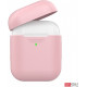 Силіконовий чохол AhaStyle дуо для Apple AirPods Pink (AHA-02020-PNK) Силіконовий чохол AhaStyle дуо для Apple AirPods Pink (AHA-02020-PNK)