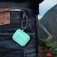 Classic Silicone case AhaStyle with carabiner for Apple AirPods Mint green (AHA-01060-MGR) Classic Silicone case AhaStyle with carabiner for Apple AirPods Mint green (AHA-01060-MGR)