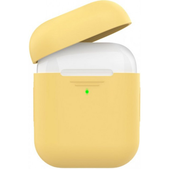  Силиконовый чехол AhaStyle дуо для Apple AirPods Yellow (AHA-02020-YLW)
