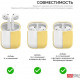  Силиконовый чехол AhaStyle дуо для Apple AirPods Yellow (AHA-02020-YLW)