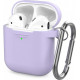 AhaStyle Classic Silicone Case with Carabiner for Apple AirPods Lavender (AHA-01060-LVR) AhaStyle Classic Silicone Case with Carabiner for Apple AirPods Lavender (AHA-01060-LVR)