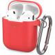 AhaStyle Classic Silicone Case with Carabiner for Apple AirPods Red (AHA-01060-RED) AhaStyle Classic Silicone Case with Carabiner for Apple AirPods Red (AHA-01060-RED)