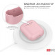 Силіконовий чохол AhaStyle дуо для Apple AirPods Pink (AHA-02020-PNK) Силіконовий чохол AhaStyle дуо для Apple AirPods Pink (AHA-02020-PNK)