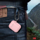 Классический Силиконовый чехол AhaStyle с карабином для Apple AirPods Pink (AHA-01060-PNK) Классический Силиконовый чехол AhaStyle с карабином для Apple AirPods Pink (AHA-01060-PNK)