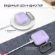 AhaStyle Classic Silicone Case with Carabiner for Apple AirPods Lavender (AHA-01060-LVR) AhaStyle Classic Silicone Case with Carabiner for Apple AirPods Lavender (AHA-01060-LVR)