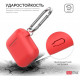 AhaStyle Classic Silicone Case with Carabiner for Apple AirPods Red (AHA-01060-RED) AhaStyle Classic Silicone Case with Carabiner for Apple AirPods Red (AHA-01060-RED)