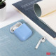 Силіконовий чохол AhaStyle дуо для Apple AirPods Blue (AHA-02020-SBL) Силіконовий чохол AhaStyle дуо для Apple AirPods Blue (AHA-02020-SBL)