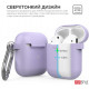 AhaStyle Classic Silicone Case with Carabiner for Apple AirPods Lavender (AHA-01060-LVR) AhaStyle Classic Silicone Case with Carabiner for Apple AirPods Lavender (AHA-01060-LVR)