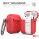 AhaStyle Classic Silicone Case with Carabiner for Apple AirPods Red (AHA-01060-RED) AhaStyle Classic Silicone Case with Carabiner for Apple AirPods Red (AHA-01060-RED)