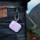 AhaStyle Classic Silicone Case with Carabiner for Apple AirPods Lavender (AHA-01060-LVR) AhaStyle Classic Silicone Case with Carabiner for Apple AirPods Lavender (AHA-01060-LVR)