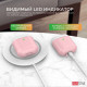 Двухцветный Силиконовый чехол AhaStyle для Apple AirPods Pink white (AHA-01380-PPW) Двухцветный Силиконовый чехол AhaStyle для Apple AirPods Pink white (AHA-01380-PPW)