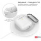 Силиконовый чехол AhaStyle дуо с карабином для Apple AirPods White (AHA-02060-WHT) Силиконовый чехол AhaStyle дуо с карабином для Apple AirPods White (AHA-02060-WHT)