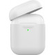 Силіконовий чохол AhaStyle дуо для Apple AirPods White (AHA-02020-WHT) Силіконовий чохол AhaStyle дуо для Apple AirPods White (AHA-02020-WHT)