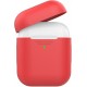 Силиконовый чехол AhaStyle дуо для Apple AirPods Red (AHA-02020-RED) Силиконовый чехол AhaStyle дуо для Apple AirPods Red (AHA-02020-RED)