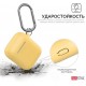 Силіконовий чохол AhaStyle дуо з карабіном для Apple AirPods Yellow (AHA-02060-YLW) Силіконовий чохол AhaStyle дуо з карабіном для Apple AirPods Yellow (AHA-02060-YLW)