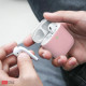 Двухцветный Силиконовый чехол AhaStyle для Apple AirPods Pink white (AHA-01380-PPW) Двухцветный Силиконовый чехол AhaStyle для Apple AirPods Pink white (AHA-01380-PPW)