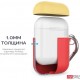 Two-color AhaStyle Silicone case with carabiner for Apple AirPods Red yellow (AHA-01460-RRY) Two-color AhaStyle Silicone case with carabiner for Apple AirPods Red yellow (AHA-01460-RRY)