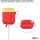 Two-color AhaStyle Silicone case with carabiner for Apple AirPods Red yellow (AHA-01460-RRY) Two-color AhaStyle Silicone case with carabiner for Apple AirPods Red yellow (AHA-01460-RRY)