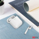 Силіконовий чохол AhaStyle дуо для Apple AirPods White (AHA-02020-WHT) Силіконовий чохол AhaStyle дуо для Apple AirPods White (AHA-02020-WHT)