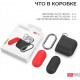 AhaStyle Two-Color Silicone Case with Carabiner for Apple AirPods Black red (AHA-01460-BBR) AhaStyle Two-Color Silicone Case with Carabiner for Apple AirPods Black red (AHA-01460-BBR)