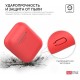 Силиконовый чехол AhaStyle дуо для Apple AirPods Red (AHA-02020-RED) Силиконовый чехол AhaStyle дуо для Apple AirPods Red (AHA-02020-RED)