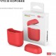 Силиконовый чехол AhaStyle дуо для Apple AirPods Red (AHA-02020-RED) Силиконовый чехол AhaStyle дуо для Apple AirPods Red (AHA-02020-RED)
