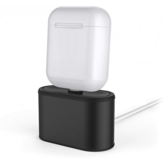  Алюминиевая подставка AhaStyle для Apple AirPods Black (AHA-01080-BLK)