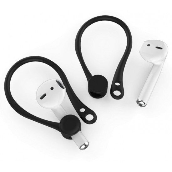  Держатели AhaStyle для Apple AirPods Black (AHA-01780-BLK)