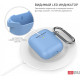 Силіконовий чохол AhaStyle дуо з карабіном для Apple AirPods Blue (AHA-02060-SBL) Силіконовий чохол AhaStyle дуо з карабіном для Apple AirPods Blue (AHA-02060-SBL)