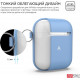 Силіконовий чохол AhaStyle дуо з карабіном для Apple AirPods Blue (AHA-02060-SBL) Силіконовий чохол AhaStyle дуо з карабіном для Apple AirPods Blue (AHA-02060-SBL)