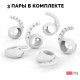 AhaStyle Silicone Holders for Apple AirPods Set 3 pairs, White (AHA-01140-WHT) AhaStyle Silicone Holders for Apple AirPods Set 3 pairs, White (AHA-01140-WHT)