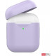  Силиконовый чехол AhaStyle дуо для Apple AirPods Lavender (AHA-02020-LVR)