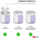  Силиконовый чехол AhaStyle дуо для Apple AirPods Lavender (AHA-02020-LVR)