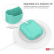  Силиконовый чехол AhaStyle дуо для Apple AirPods Mint green (AHA-02020-MGR)