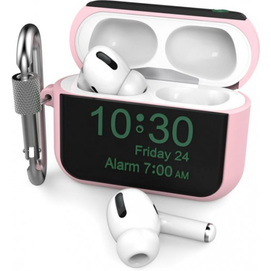 Силиконовый чехол AhaStyle для Apple AirPods Pro - Apple Watch Розовый (AHA-0P104-PNK) Силиконовый чехол AhaStyle для Apple AirPods Pro - Apple Watch Розовый (AHA-0P104-PNK)