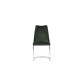 Chair for kitchen, cafe, bar Carlos metal chrome/fabric velor green Eurodom Chair for kitchen, cafe, bar Carlos metal chrome/fabric velor green Eurodom