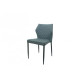 Chair for kitchen, cafe, bar Finiks metal black/chenille fabric dark gray Eurodom Chair for kitchen, cafe, bar Finiks metal black/chenille fabric dark gray Eurodom