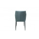 Chair for kitchen, cafe, bar Finiks metal black/chenille fabric dark gray Eurodom Chair for kitchen, cafe, bar Finiks metal black/chenille fabric dark gray Eurodom