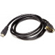 Відеокабель PowerPlant HDMI (M) - DVI (M) 1.8 м (CA912568)