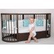 Round transformable crib with pendulum and drawers Bedsbee 12-in-1 Wenge (1052020) Round transformable crib with pendulum and drawers Bedsbee 12-in-1 Wenge (1052020)