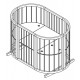 Round transformable crib with pendulum and drawers Bedsbee 12-in-1 Wenge (1052020) Round transformable crib with pendulum and drawers Bedsbee 12-in-1 Wenge (1052020)