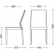 Стілець Nowy Styl NIK ordf CHROME (BOX-1) V-47 Стілець Nowy Styl NIK ordf CHROME (BOX-1) V-47
