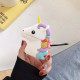 Чехол для наушников AirPods 1/2 Единорог в профиль мультиколор Чехол для наушников AirPods 1/2 Единорог в профиль мультиколор