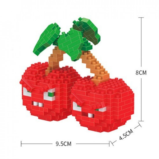 Construction set Plants vs Zombies Micro Brick Cherry bomb Plants vs Zombies 360 parts Construction set Plants vs Zombies Micro Brick Cherry bomb Plants vs Zombies 360 parts