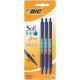 Set of automatic ballpoint pens BIC Soft Feel Clic Grip 3 pcs Blue (3086123256460) Set of automatic ballpoint pens BIC Soft Feel Clic Grip 3 pcs Blue (3086123256460)