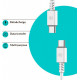 Кабель синхронизации Piko CB-TL11 Lightning 1.2 м White (1283126504037) Кабель синхронизации Piko CB-TL11 Lightning 1.2 м White (1283126504037)