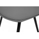 Стілець Arhome Nik TM310/4 Grey/Black OIQE9 Стілець Arhome Nik TM310/4 Grey/Black OIQE9